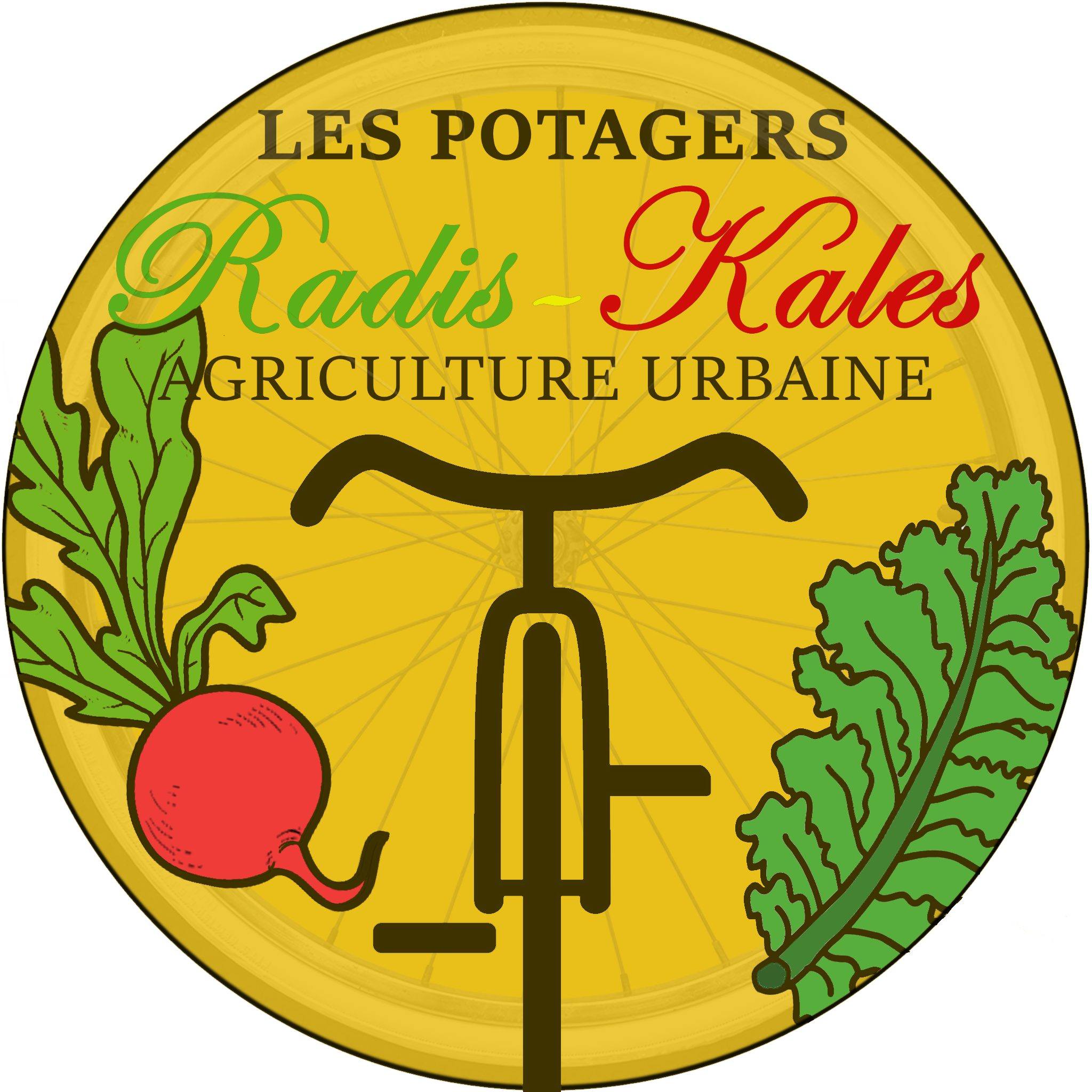 Logo Potagers Radis Kales